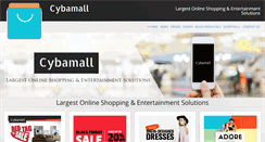 Desktop Screenshot of cybamall.com